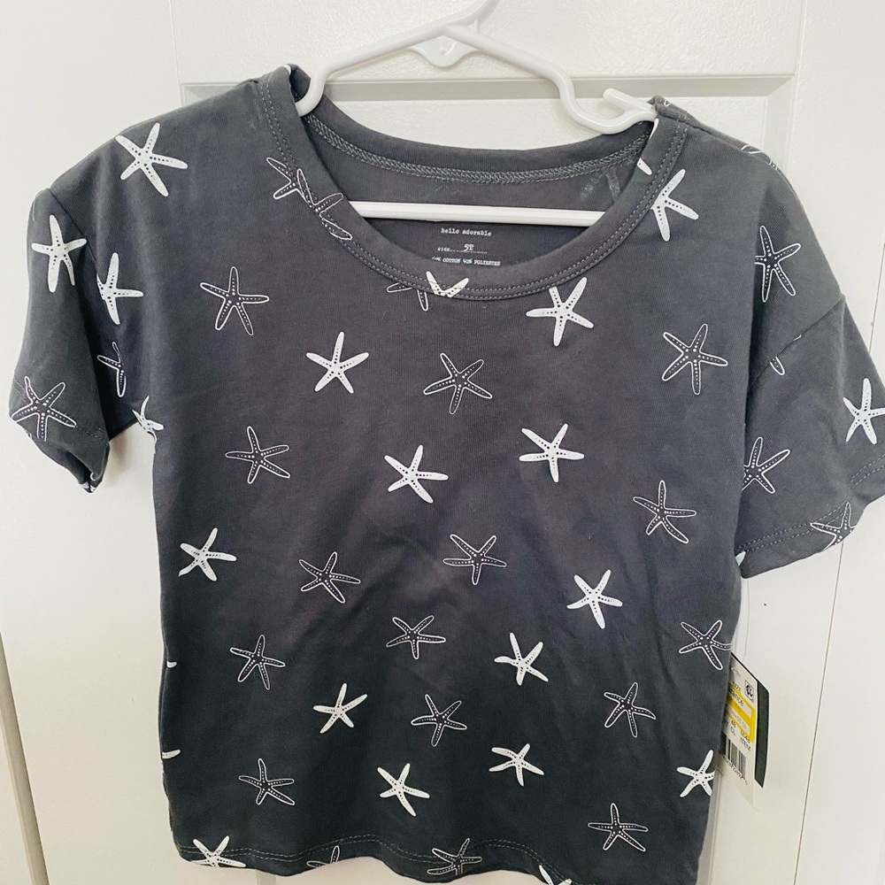 Grey Starfish Top
